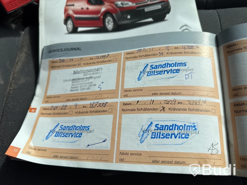 Citroën Berlingo III 1.6 HDi Skåp (90hk), -2014
