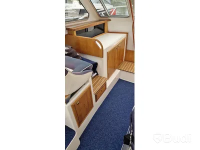 Flipper 630 OC with Yamaha 115 hp 4-stroke engine, 2002, with unbraked trailer