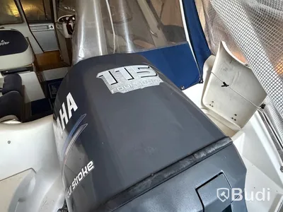 Flipper 630 OC with Yamaha 115 hp 4-stroke engine, 2002, with unbraked trailer