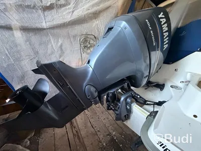 Flipper 630 OC with Yamaha 115 hp 4-stroke engine, 2002, with unbraked trailer