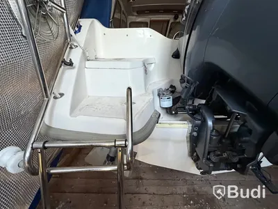 Flipper 630 OC with Yamaha 115 hp 4-stroke engine, 2002, with unbraked trailer