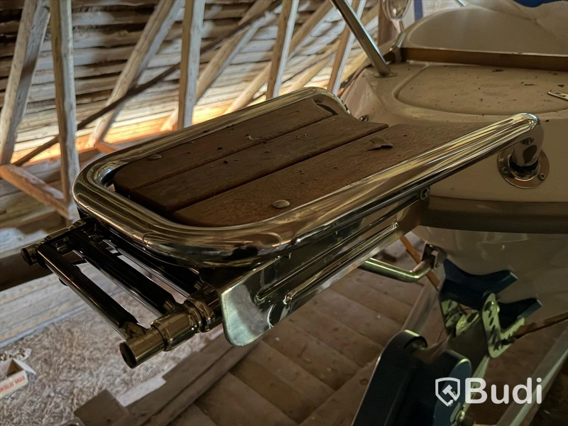 Flipper 630 OC with Yamaha 115 hp 4-stroke engine, 2002, with unbraked trailer