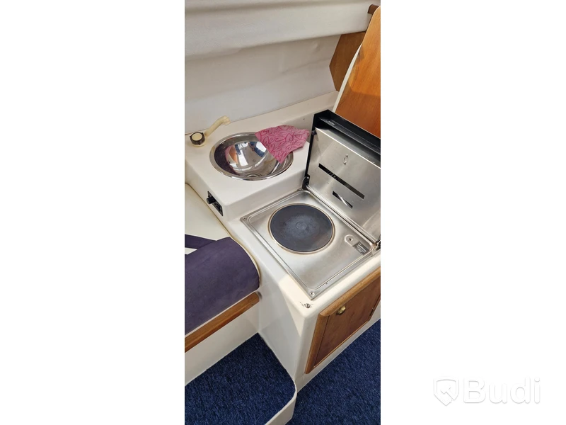 Flipper 630 OC with Yamaha 115 hp 4-stroke engine, 2002, with unbraked trailer