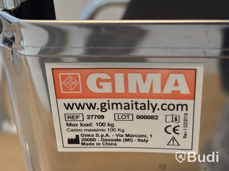 Rullstol Gima maxvikt 100 kg