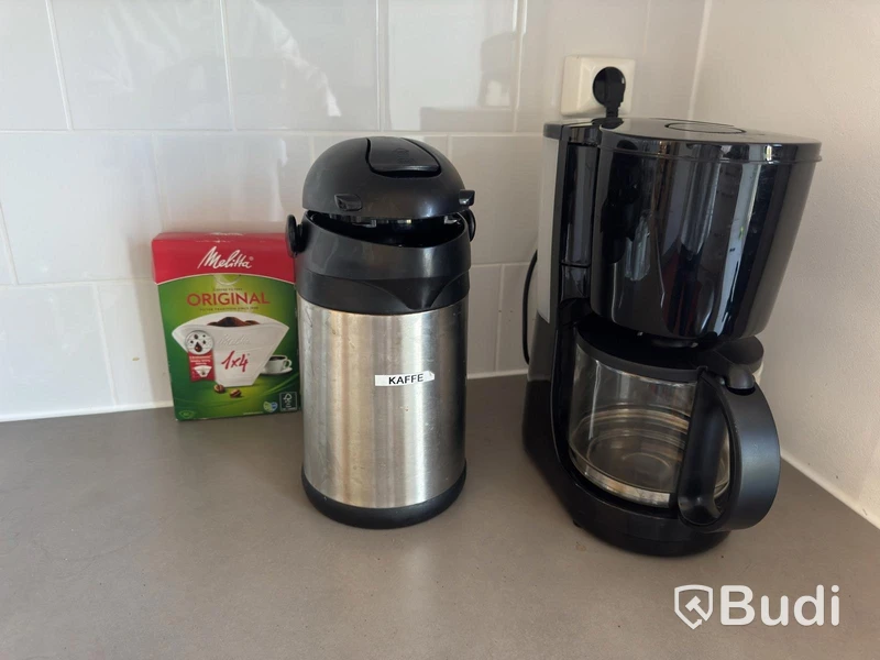 Kaffebryggare inkl. Pumptermos