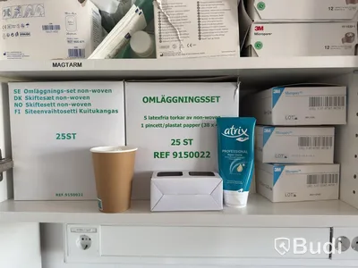 Förbruknings- och medicinskt material.