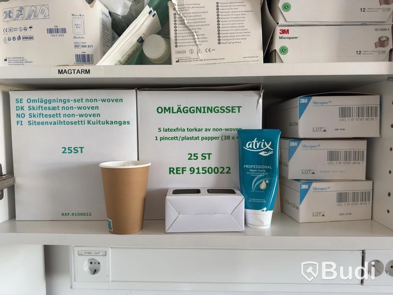 Förbruknings- och medicinskt material.
