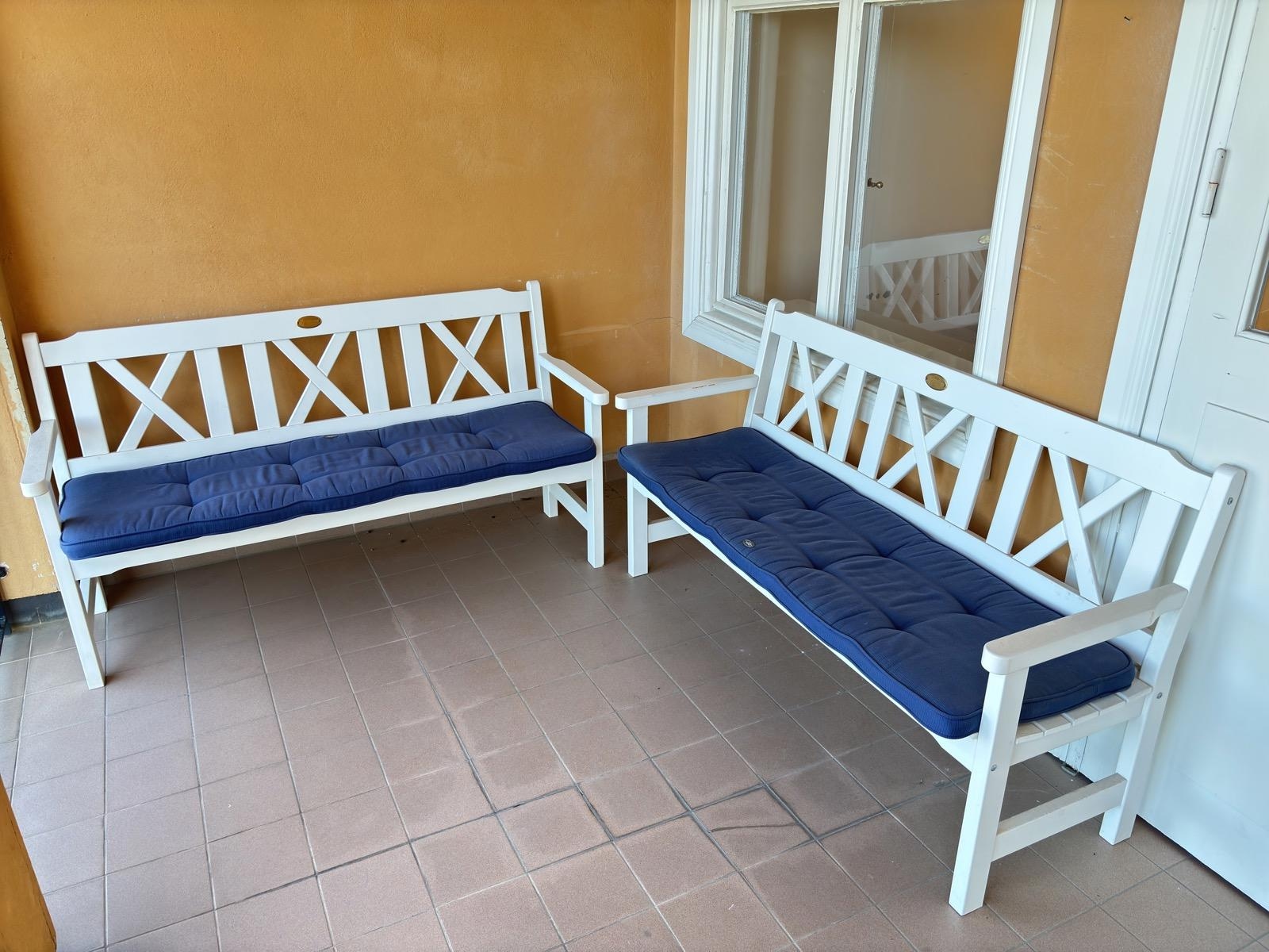 2 st. Trädgårdssoffor Hillerstop