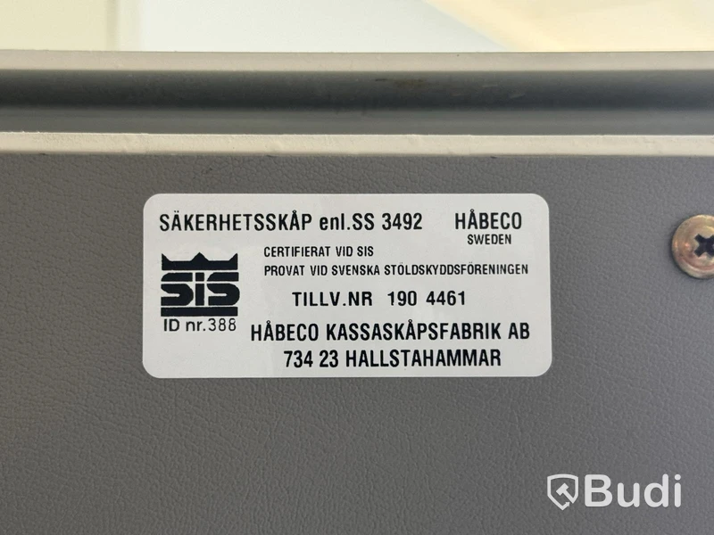 Säkerhetsskåp Habeco