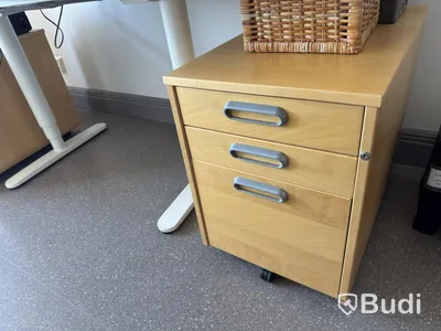 Höj och sänkbart skrivbord Ikea inkl. 2 st. hurtsar