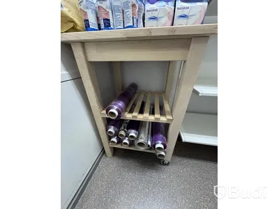 Hyllsystem, bord  inkl. innehåll