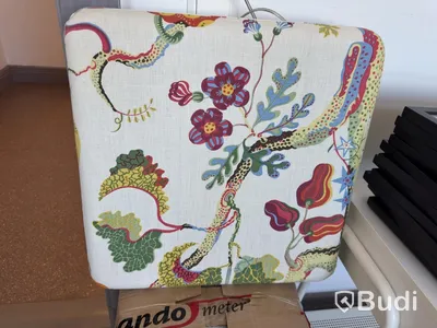 Takplafond med Josef Frank- tyg