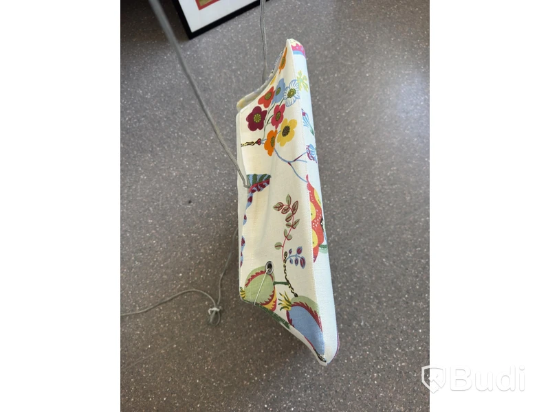 Takplafond med Josef Frank- tyg