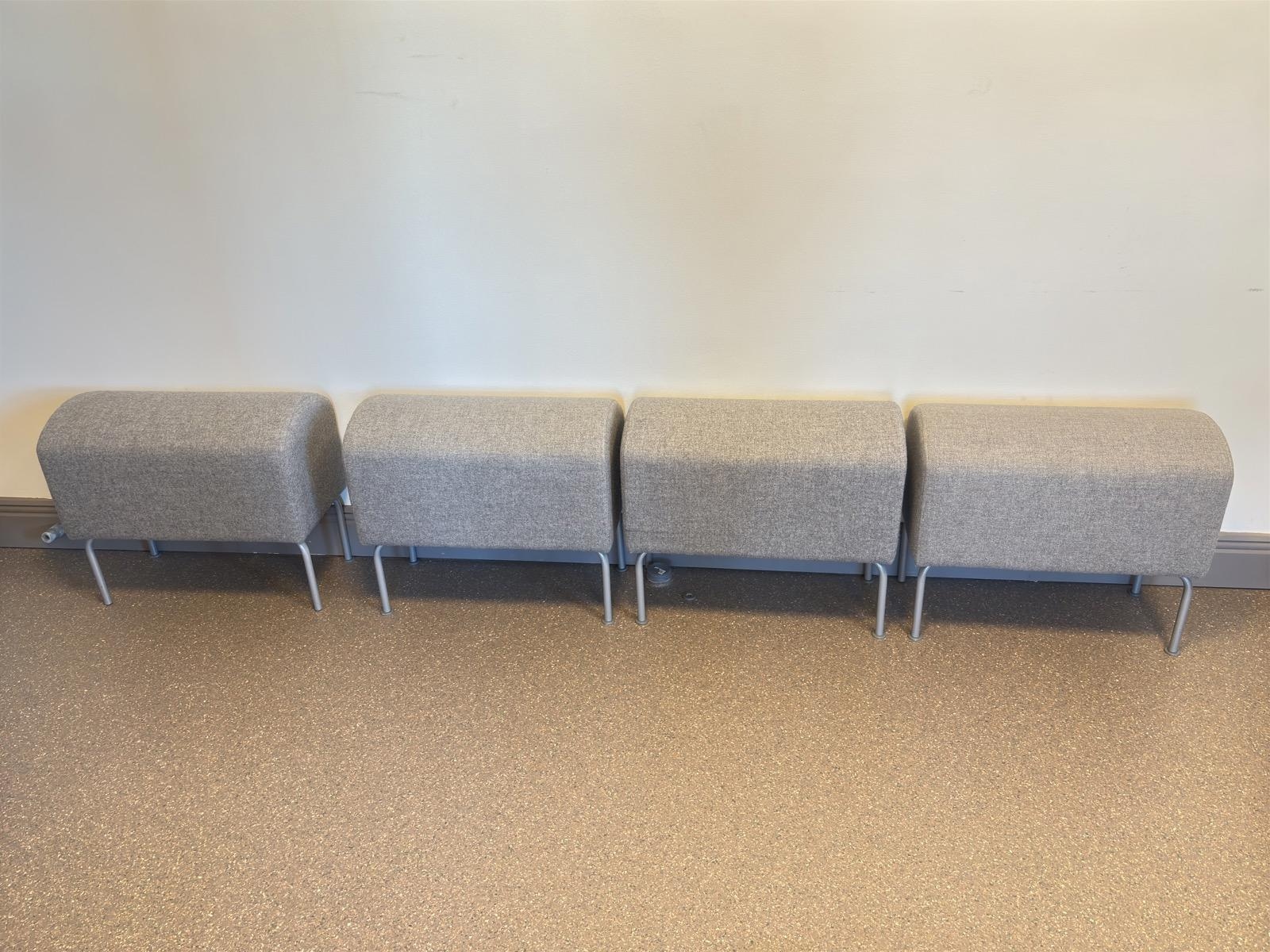 4 st. Sittbänkar Ikea