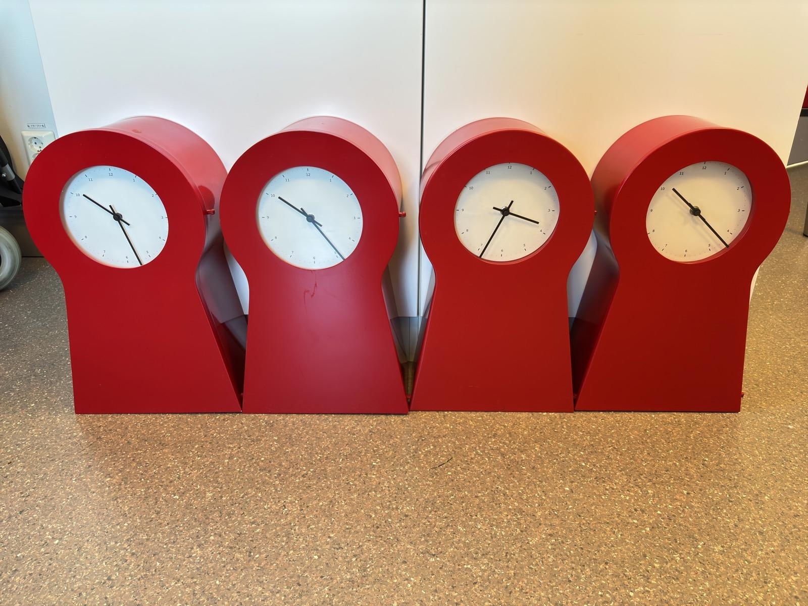 4 st. Klockor Ikea