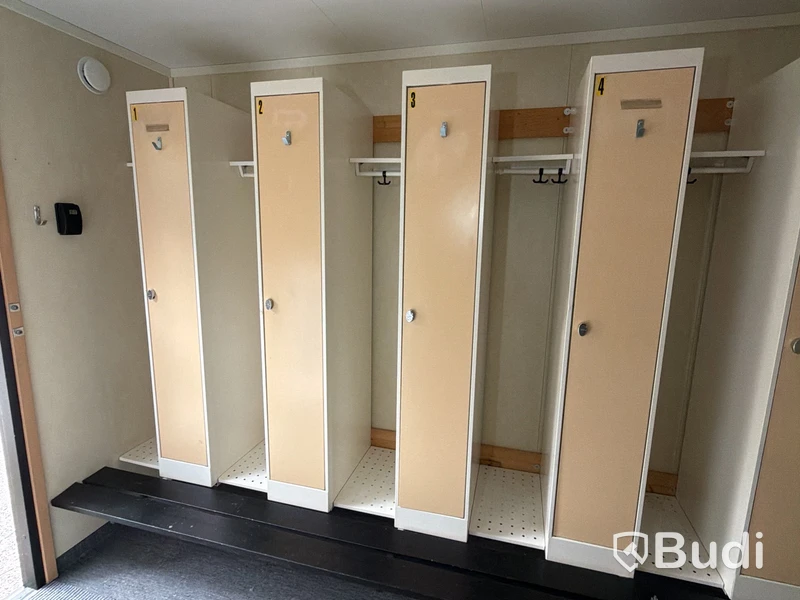 Bod Börsen Manskapsbod, dusch & fikarum – 9,2 x 3,0 m