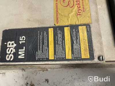 Skruvkompressor Ingersoll Rand SSR ML 15 med lufttank -defekt