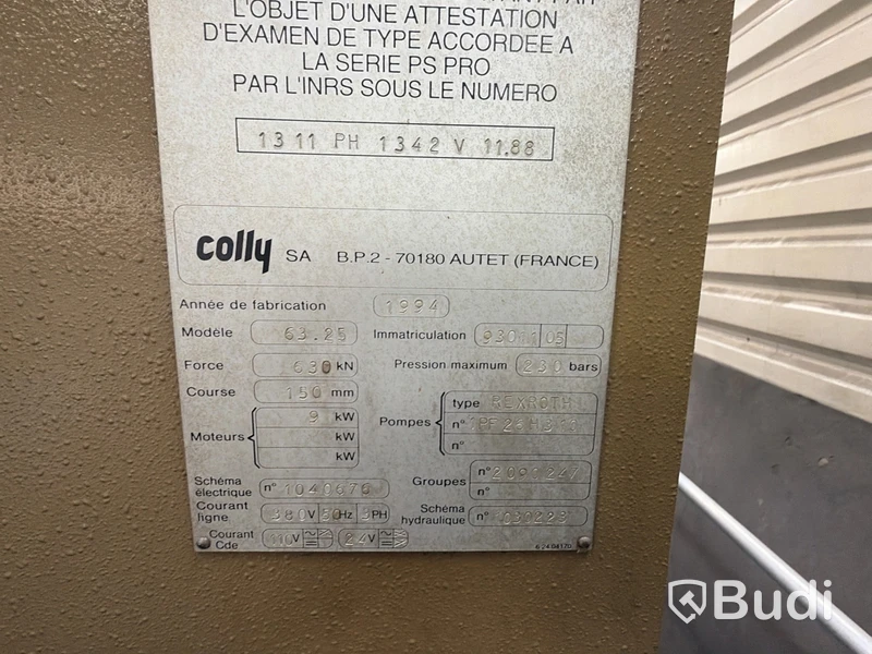 Colly PSpro 63.25 Press Brake