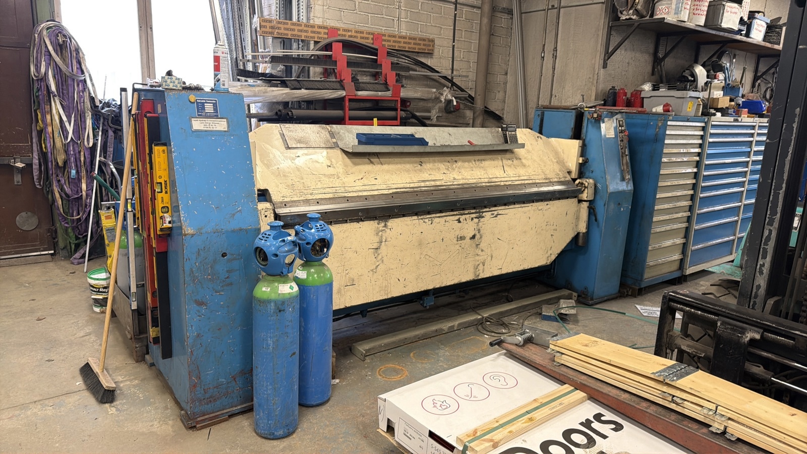 Hydraulisk kantmaskin