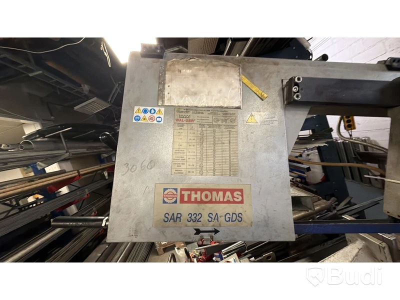 Thomas SAR 332 SA GDS band saw incl. roller conveyor