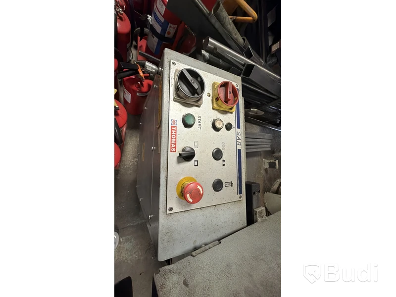 Thomas SAR 332 SA GDS band saw incl. roller conveyor