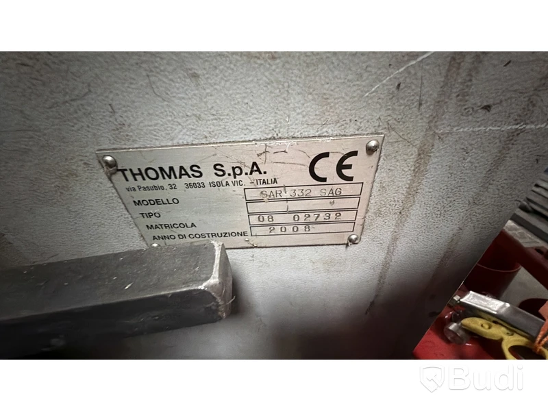 Thomas SAR 332 SA GDS band saw incl. roller conveyor