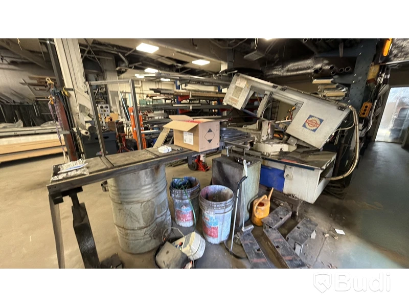 Thomas SAR 332 SA GDS band saw incl. roller conveyor
