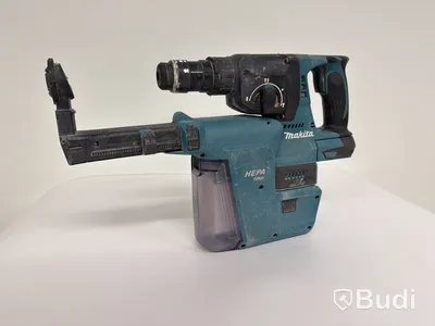 Batteriedriven borrhammare Makita DHR243, 18V, dammsamlare