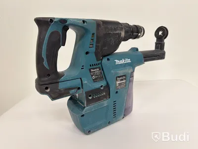 Batteriedriven borrhammare Makita DHR243, 18V, dammsamlare