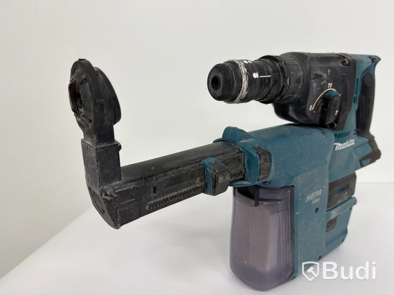 Batteriedriven borrhammare Makita DHR243, 18V, dammsamlare