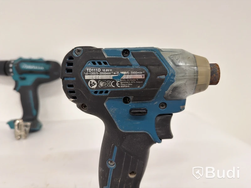 Slagskruvdragare Makita TD111D, 10.8V, skruvdragare DF331D