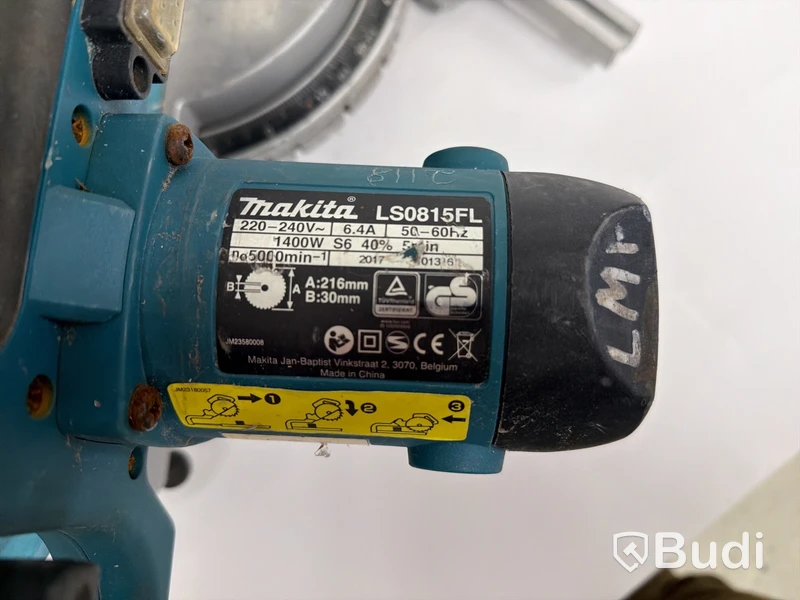 Kap & gersåg Makita LS0815FL, blå, 220–240 V