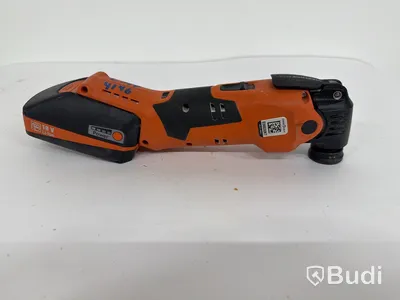 Multimaster Fein AMM500PLUS, 18V, orange, två batterier och laddare