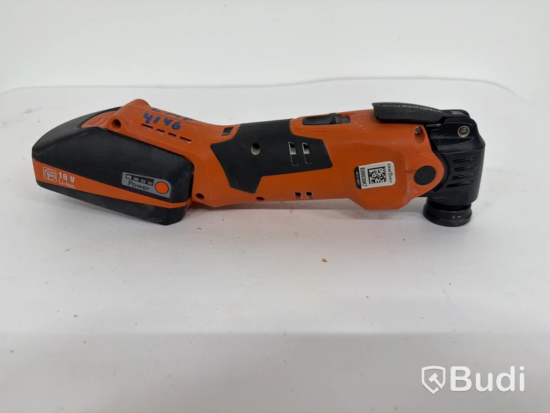 Multimaster Fein AMM500PLUS, 18V, orange, två batterier och laddare