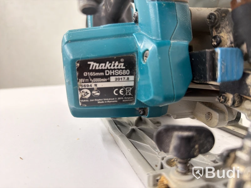 Batteridriven cirkelsåg Makita DHS680, Ø165 mm, 18V