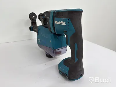 Batteridriven borrhammare Makita DHR182, 18V, Dammsamlare Makita DX05