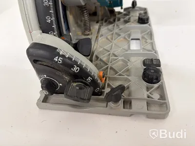 Batteridriven sänksåg med styrskena Makita DSP600, 165 mm, blå