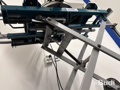 Kap- & gersåg Makita LS1216L, Sågbänk med hjul med snabbfäste Makita DEAWST05
