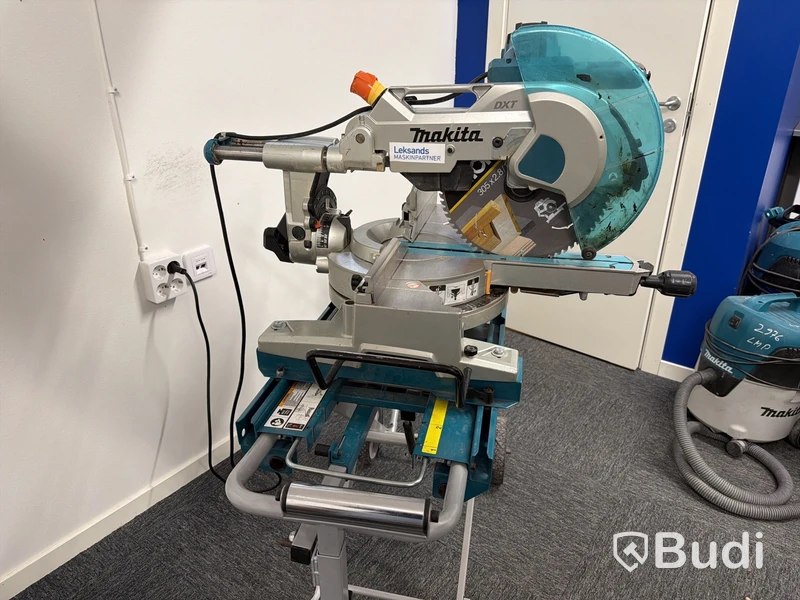 Kap- & gersåg Makita LS1216L, Sågbänk med hjul med snabbfäste Makita DEAWST05