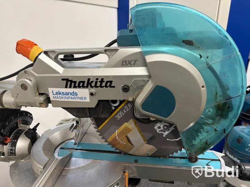 Kap- & gersåg Makita LS1216L, Sågbänk med hjul med snabbfäste Makita DEAWST05