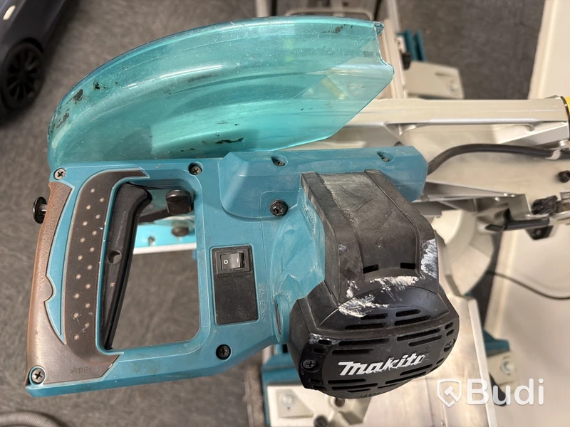 Kap- & gersåg Makita LS1216L, Sågbänk med hjul med snabbfäste Makita DEAWST05