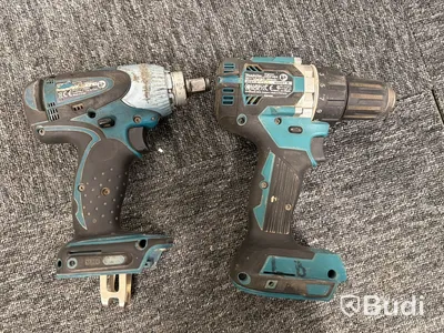 Parti verktyg Makita, ink laddare och 2 st batterier