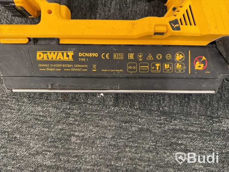 Spikpistol DeWalt DCN890, 18V XR