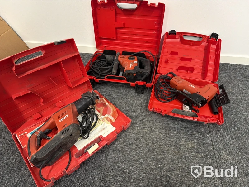 Tigersåg, borrhammare & sticksåg, Hilti