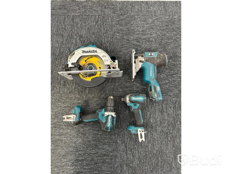 4 st. Verktyg Makita
