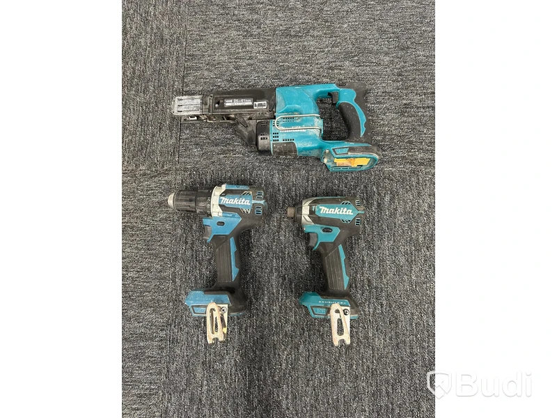 3 st. Verktyg Makita