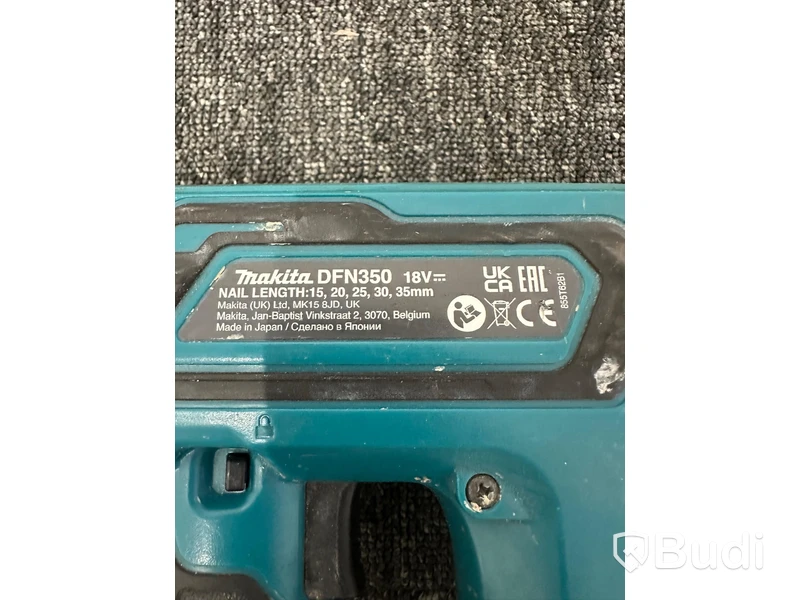 Dyckertpistol Makita DFN350