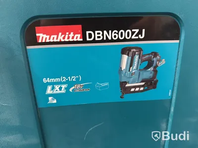 Dyckertpistol Makita DBN600ZJ, ink laddare & batteri