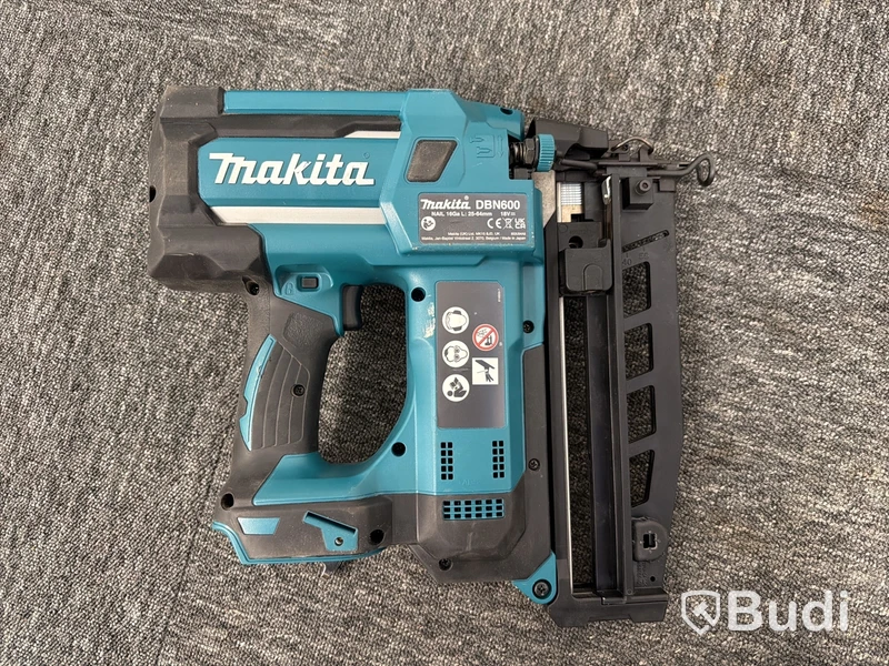 Dyckertpistol Makita DBN600ZJ, ink laddare & batteri