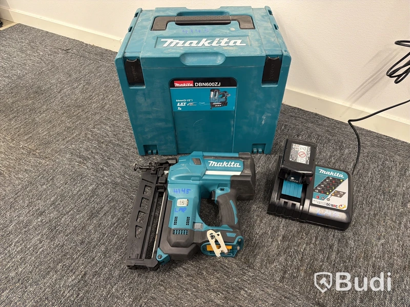 Dyckertpistol Makita DBN600ZJ, ink laddare & batteri